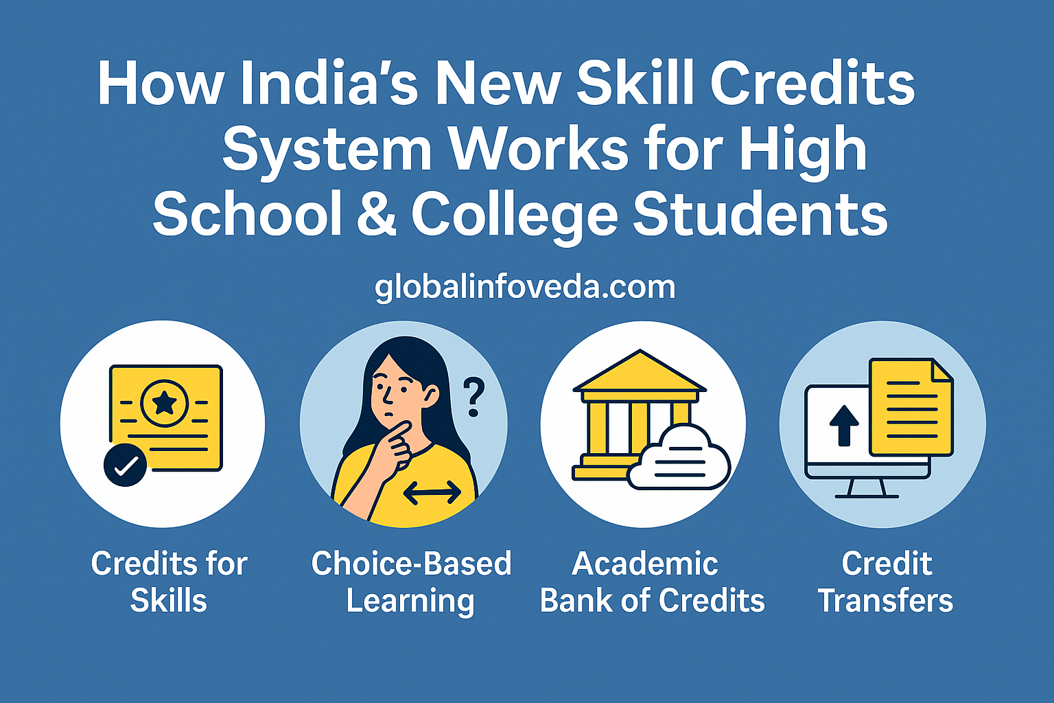 How India’s New Skill Credits System Works for High School & College Students