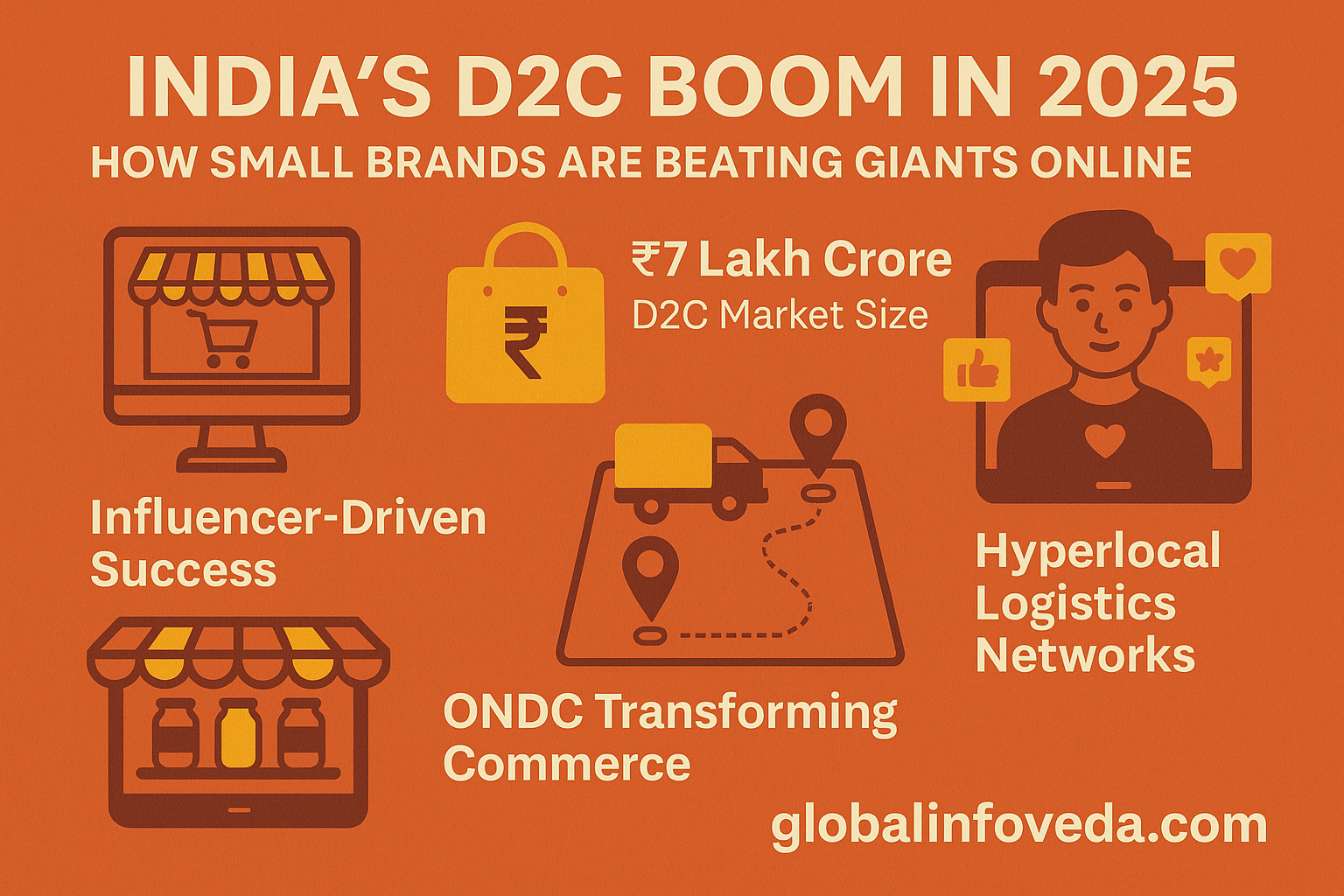 India’s D2C Boom in 2025: How Small Brands Are Beating Giants Online